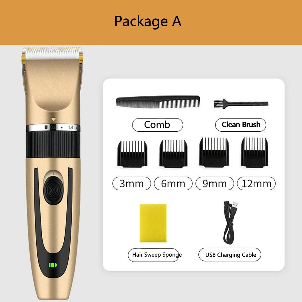FLIN Professional Ceramic Blade Hair Trimmer