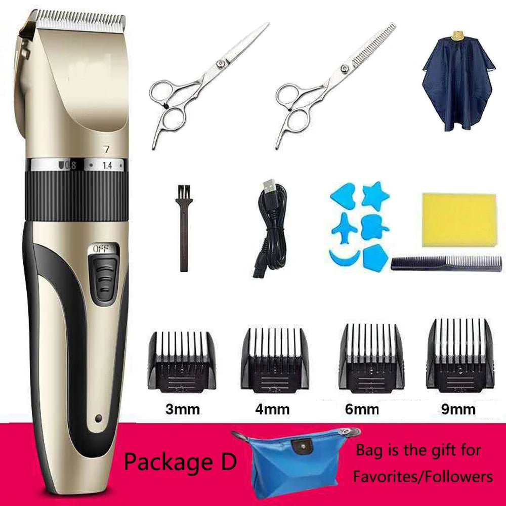FLIN Professional Ceramic Blade Hair Trimmer