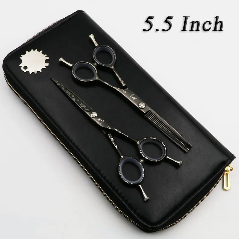 VICMOVE Professional Hairdressing Scissors Set — 5.5" & 6"