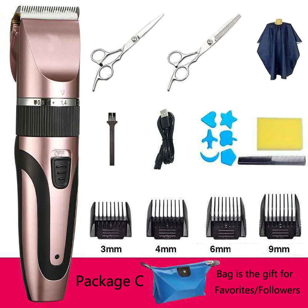 FLIN Professional Ceramic Blade Hair Trimmer