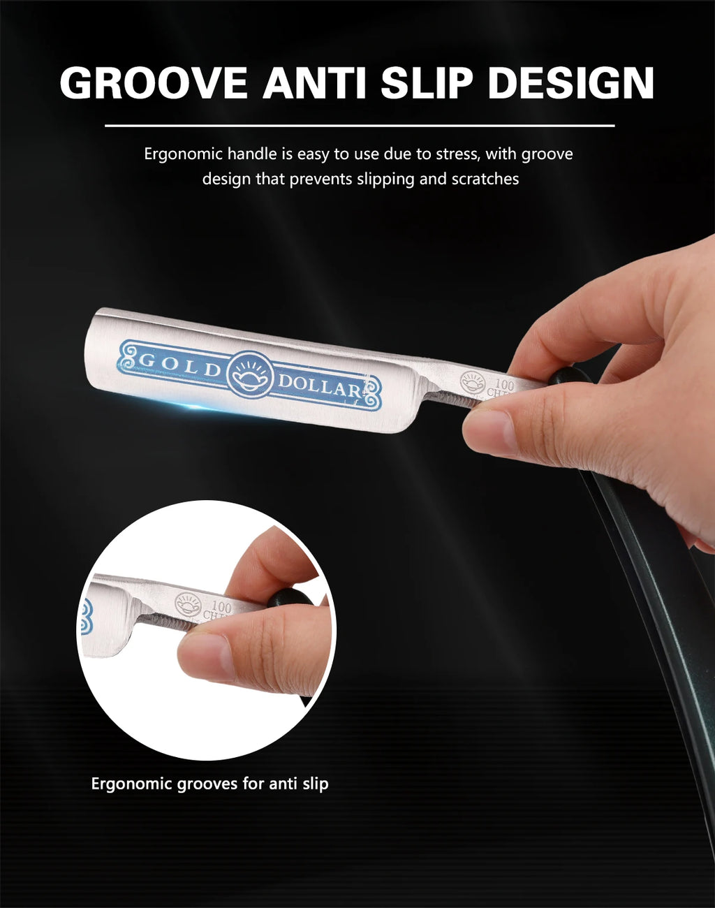 Classic Folding Straight Razor — Barbershop Edition