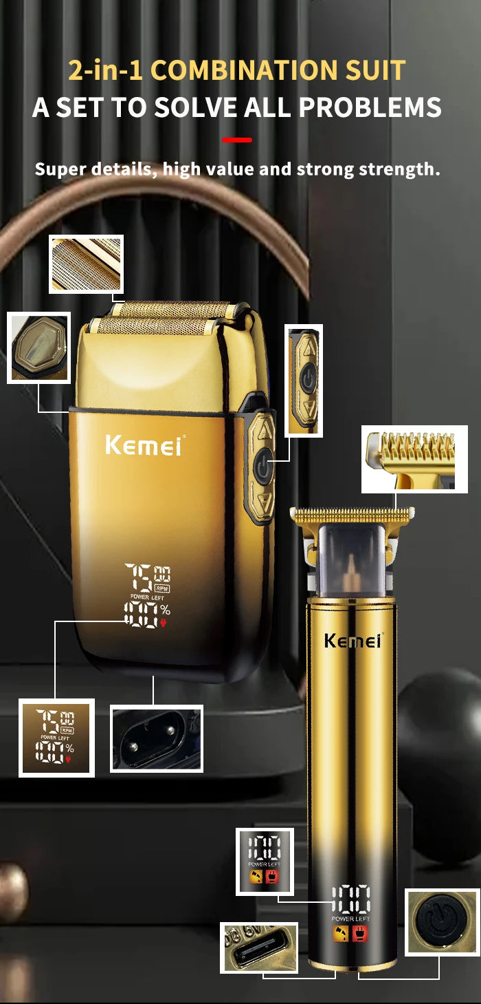 Kemei KM-2131 Premium Barber Set