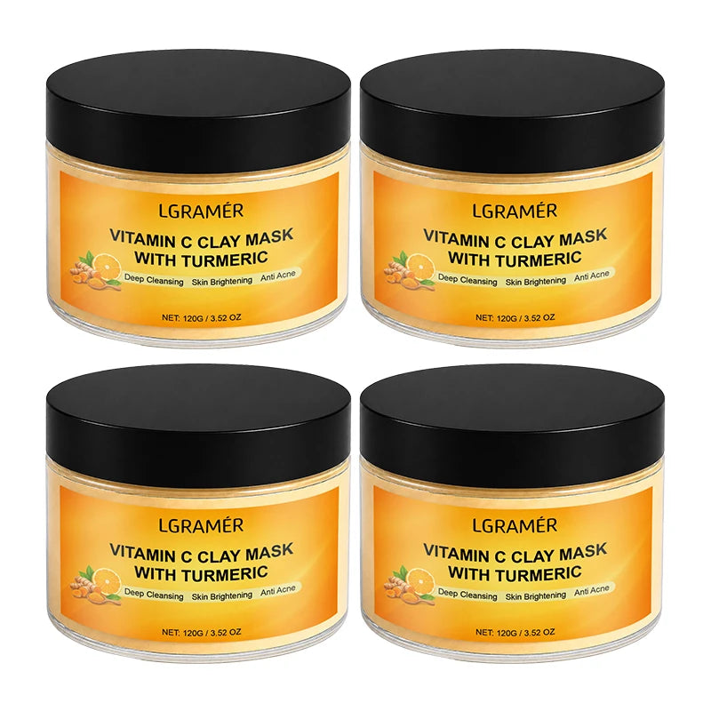 Turmeric Clay Mask 120g — Brightening & Hyperpigmentation Treatment