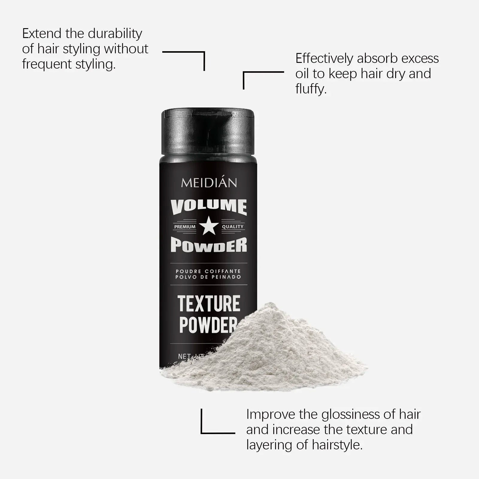 Quick-Set Volumizing Hair Powder — CPNP, Non-Irritating