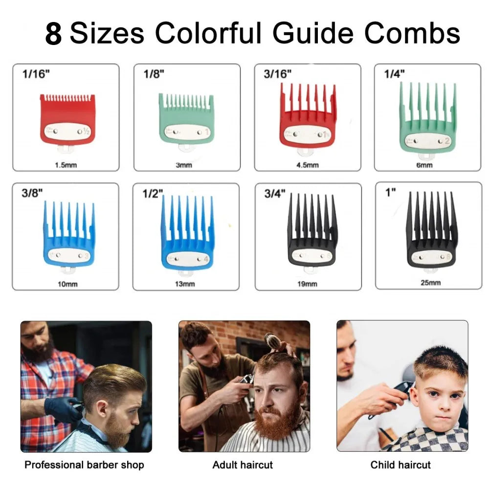 Kemei KM-1990 LCD Professional Barber Clipper