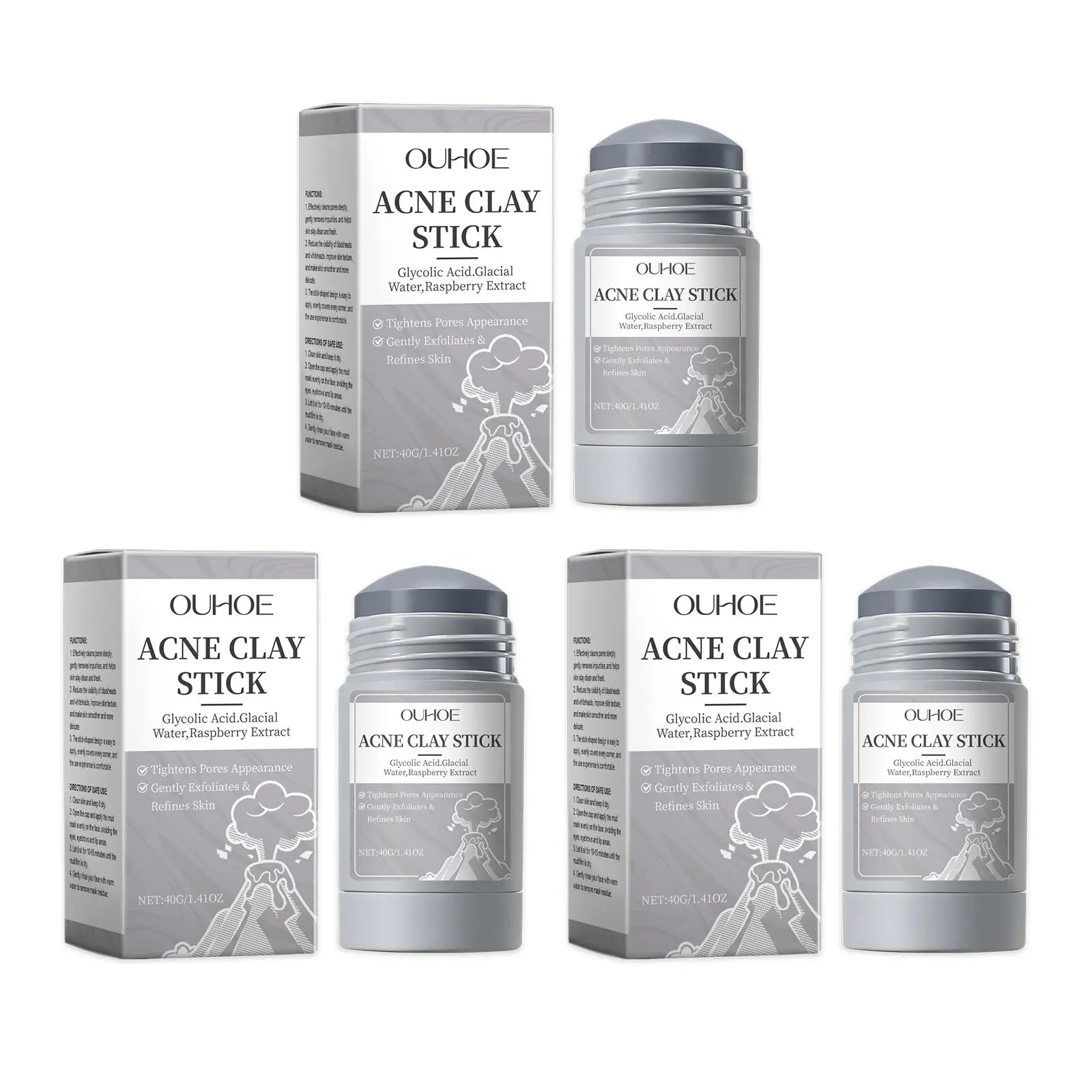 Pore Cleansing Clay Mask — Blackhead Removal & Sebum Control