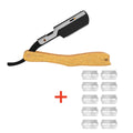 Foldable Straight Razor — Barber Shaving & Contouring