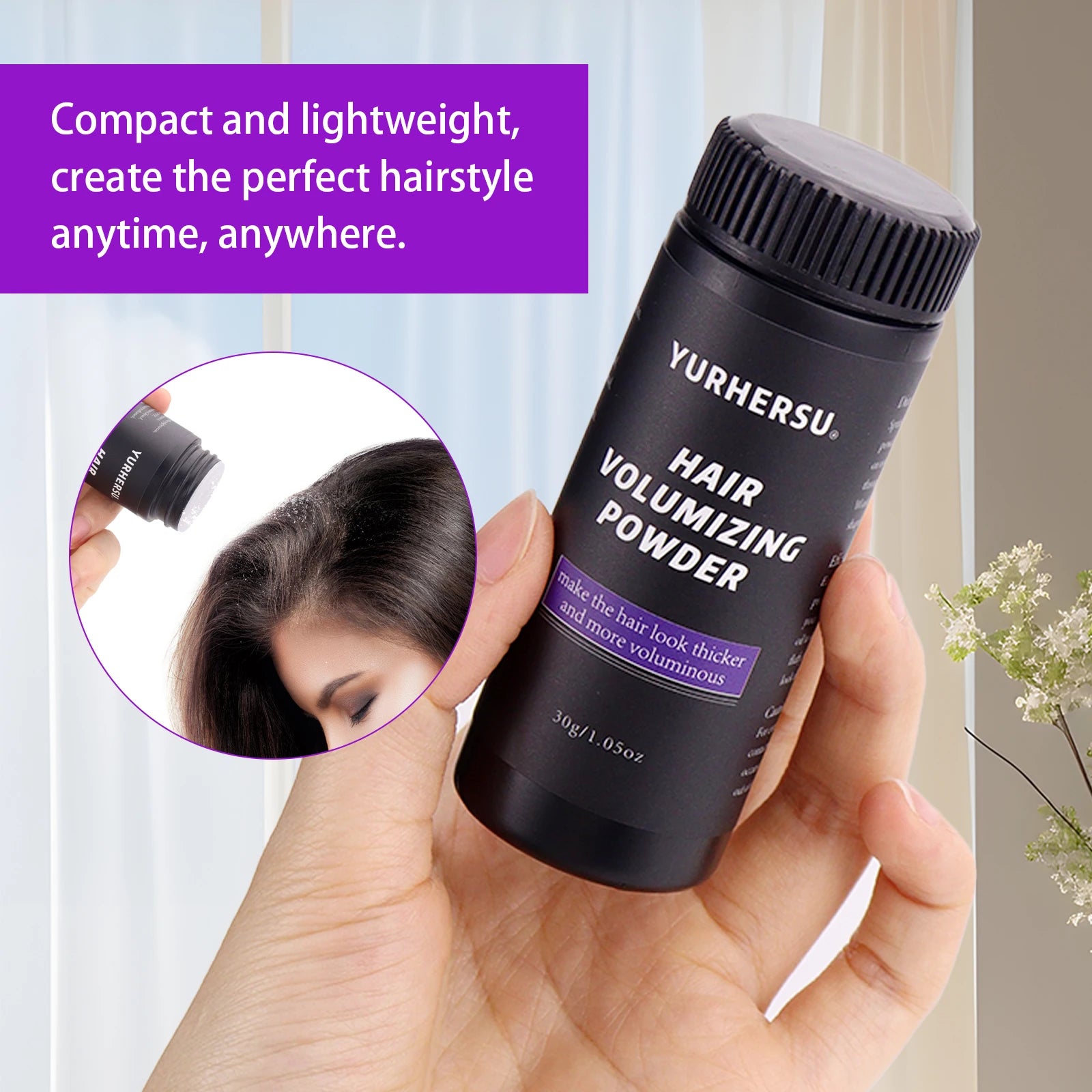 YURHERSU Magic Volumizing Powder — Fine Hair Body & Texture