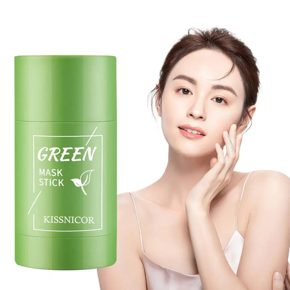 Green Tea Antioxidant Clay Mask Stick — Purifying and Brightening
