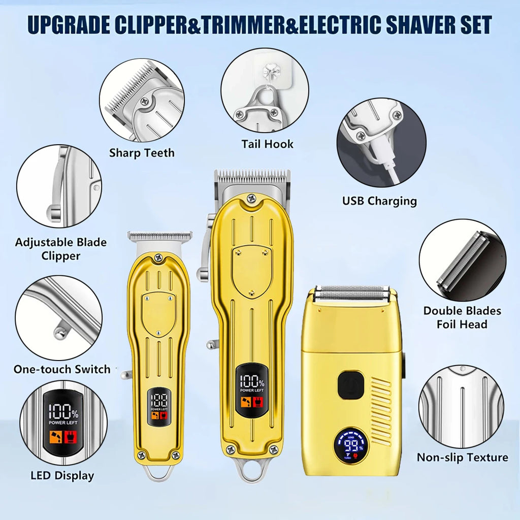 Edieu Pro Cordless Barber Clipper