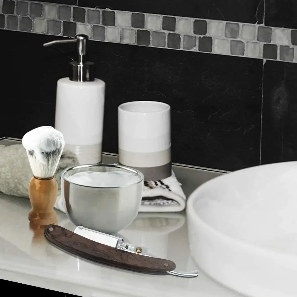 Classic Double-Edge Safety Razor & Brush Kit