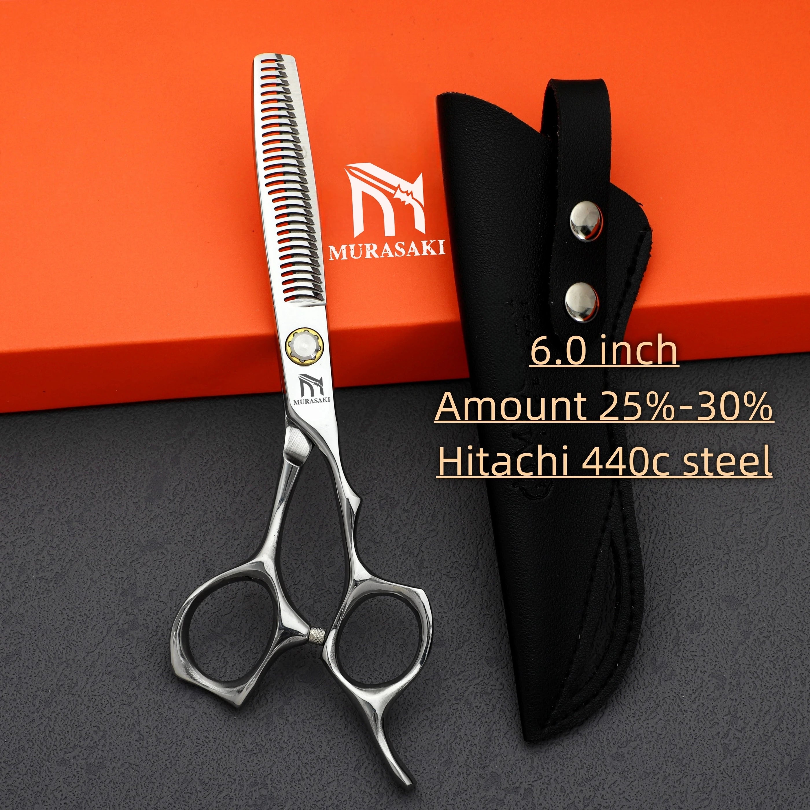 JIXIU Japan 440C Barber Scissors — 6.0" to 6.8" Set