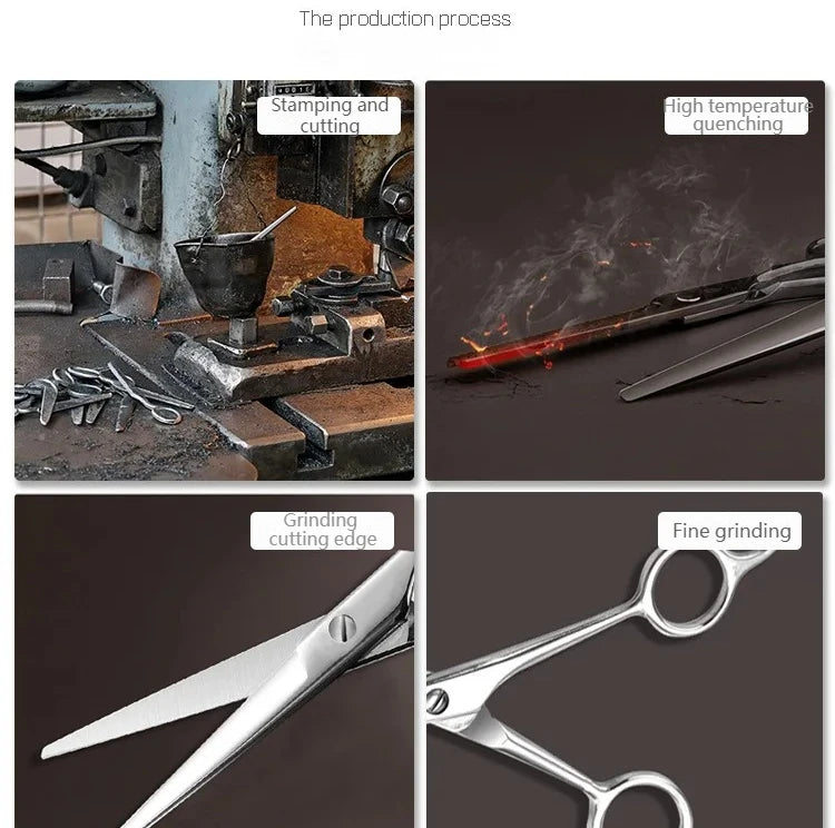 Barber Hairdressing Scissors — Stainless Steel, 5.5" to 7"