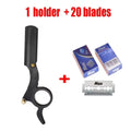 Folding Barber Razor Handle — With Optional Blade Bundle