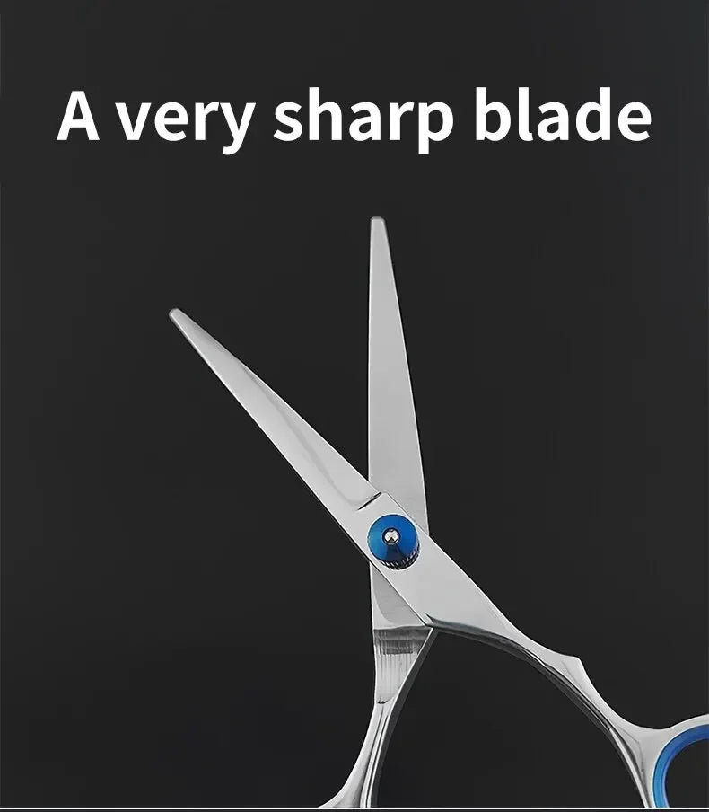Professional Stainless Steel Barber Scissors — Thinning & Cutting