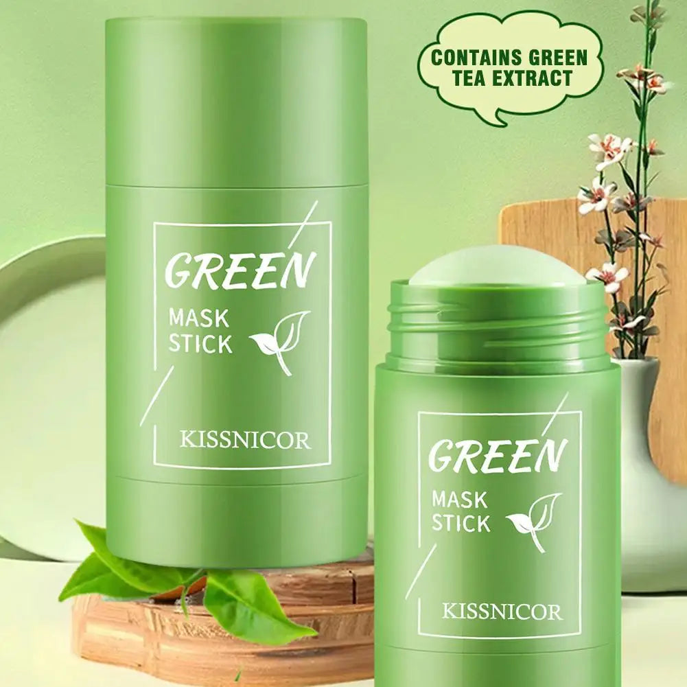 Green Tea Antioxidant Clay Mask Stick — Purifying and Brightening