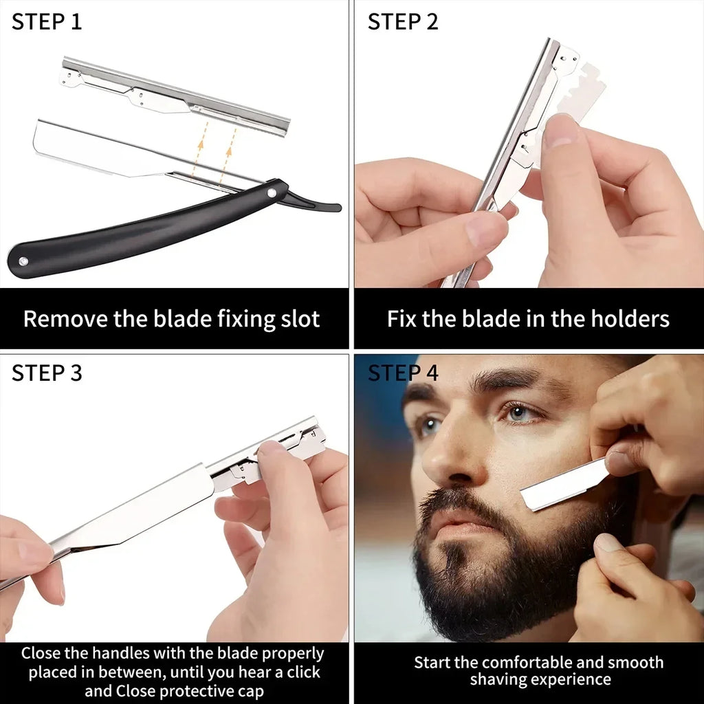 Straight Razor Starter Kit — Choose Your Blade Count