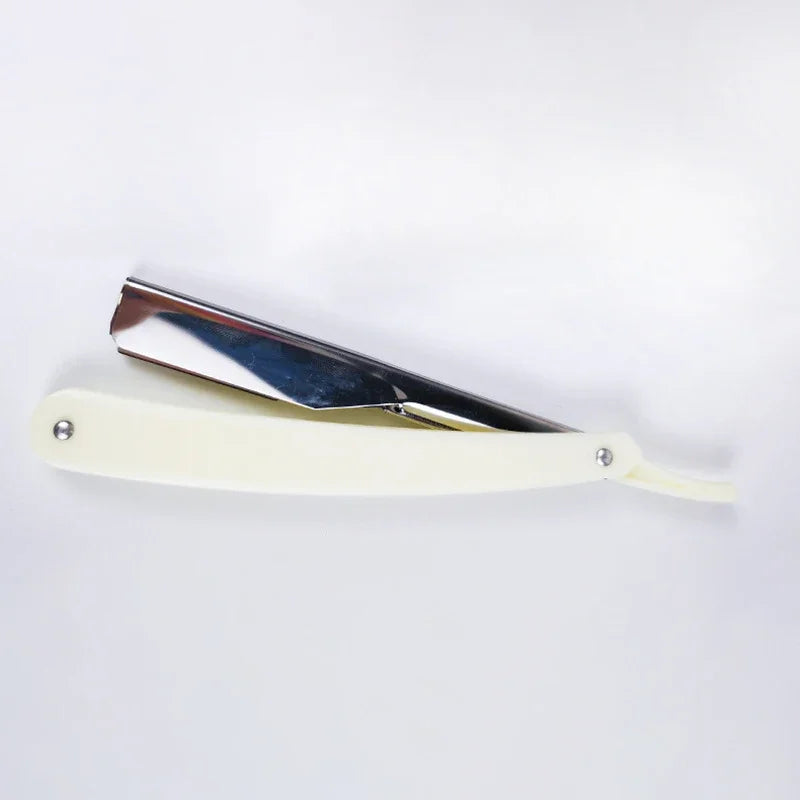 Stainless Steel Safety Straight Razor — Barber Shaving Tool