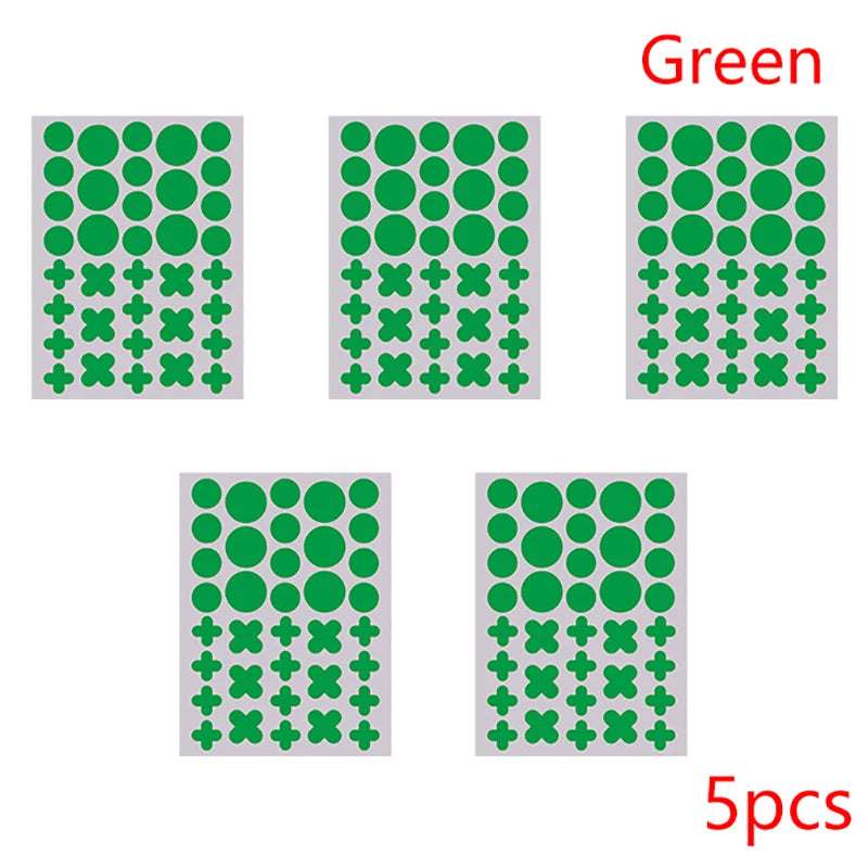 Colorful Pimple Patches 180-Pack — Hydrocolloid Spot Treatment
