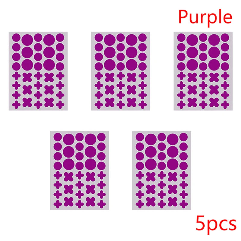Colorful Pimple Patches 180-Pack — Hydrocolloid Spot Treatment