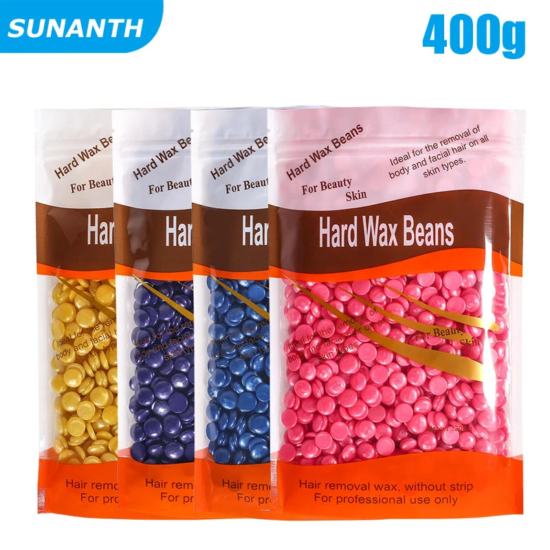 Hard Wax Beans — 50g to 500g, Brazilian & Lavender Scents