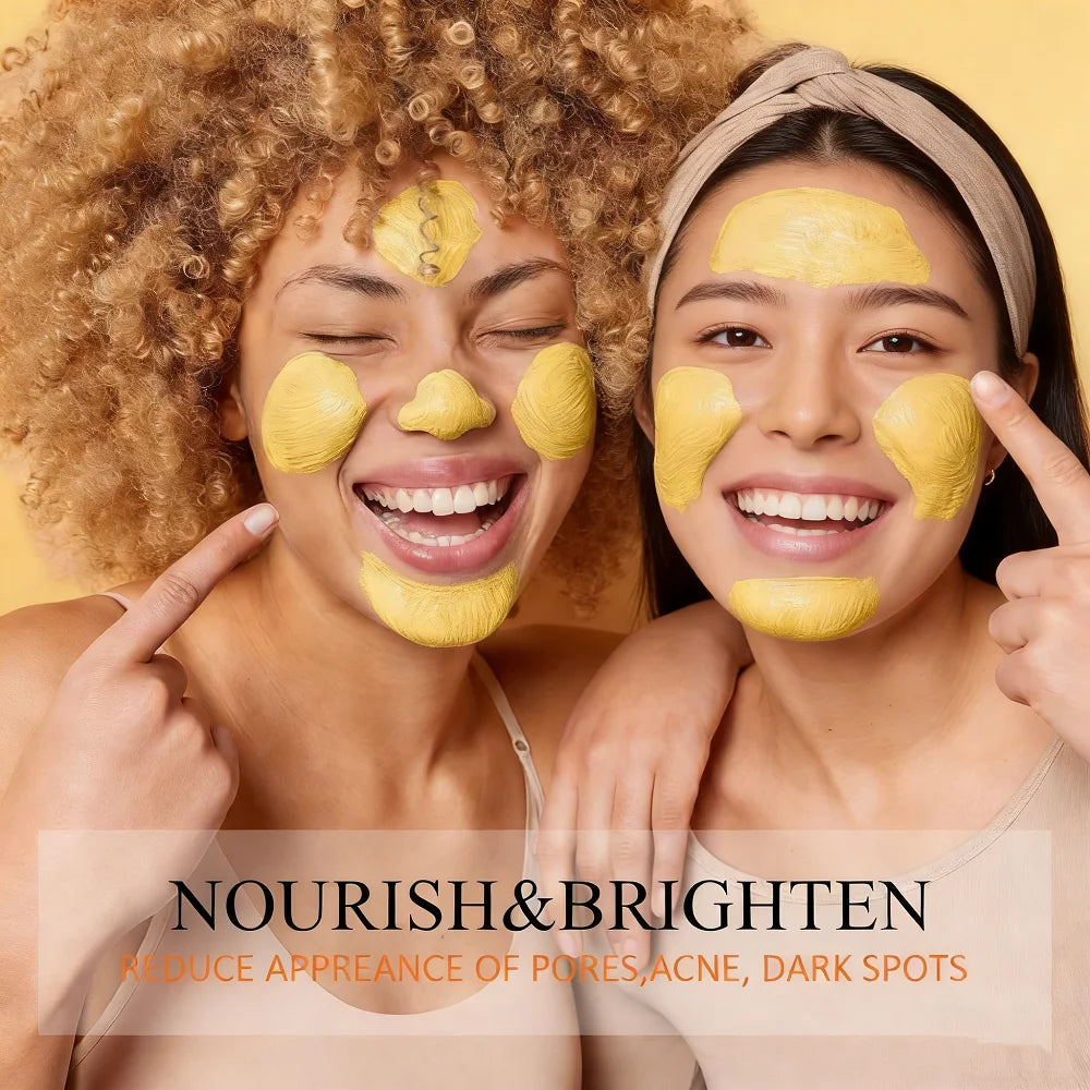 Turmeric Vitamin C Clay Mask — Pigmentation Reducing, 1 to 3 Pack
