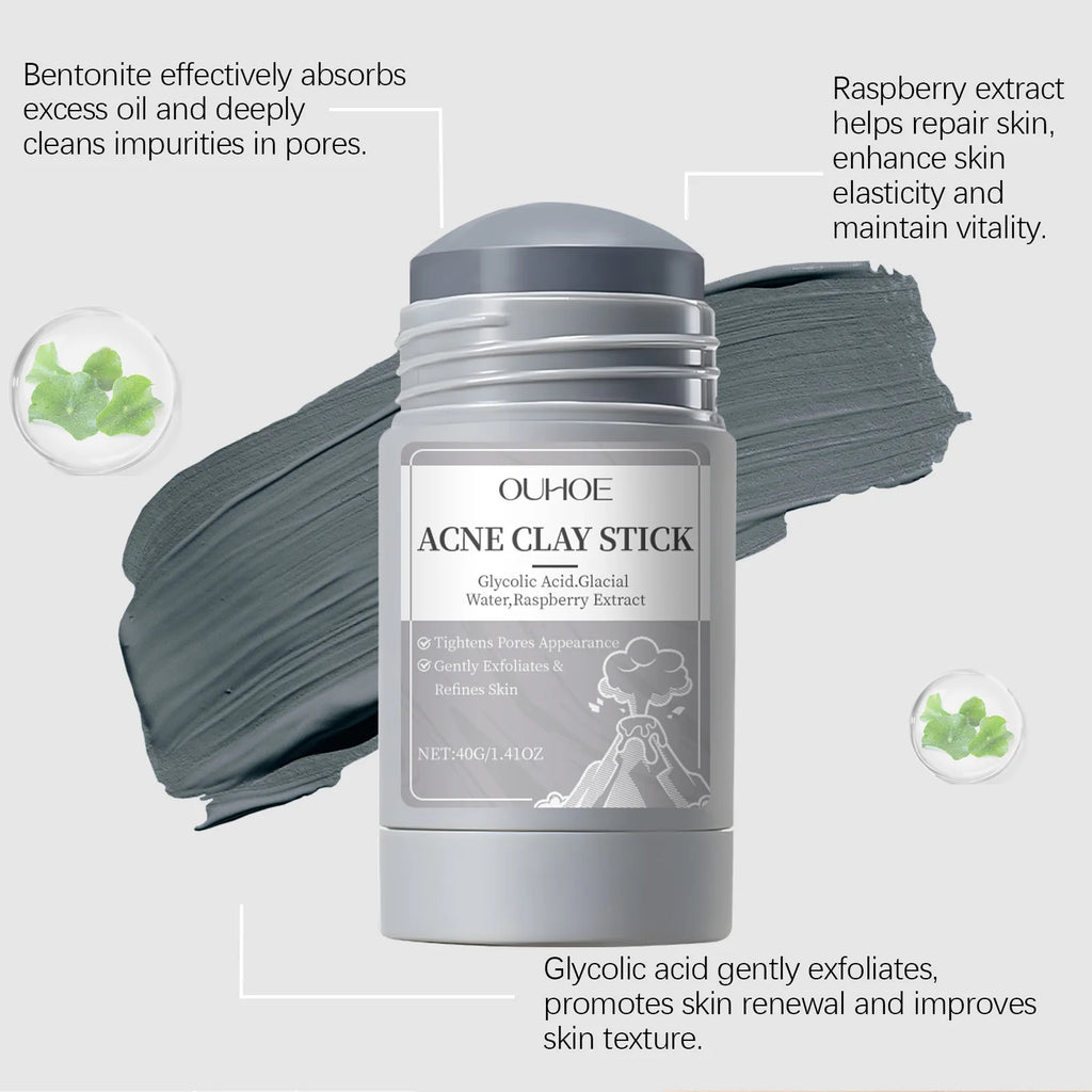 Pore Cleansing Clay Mask — Blackhead Removal & Sebum Control