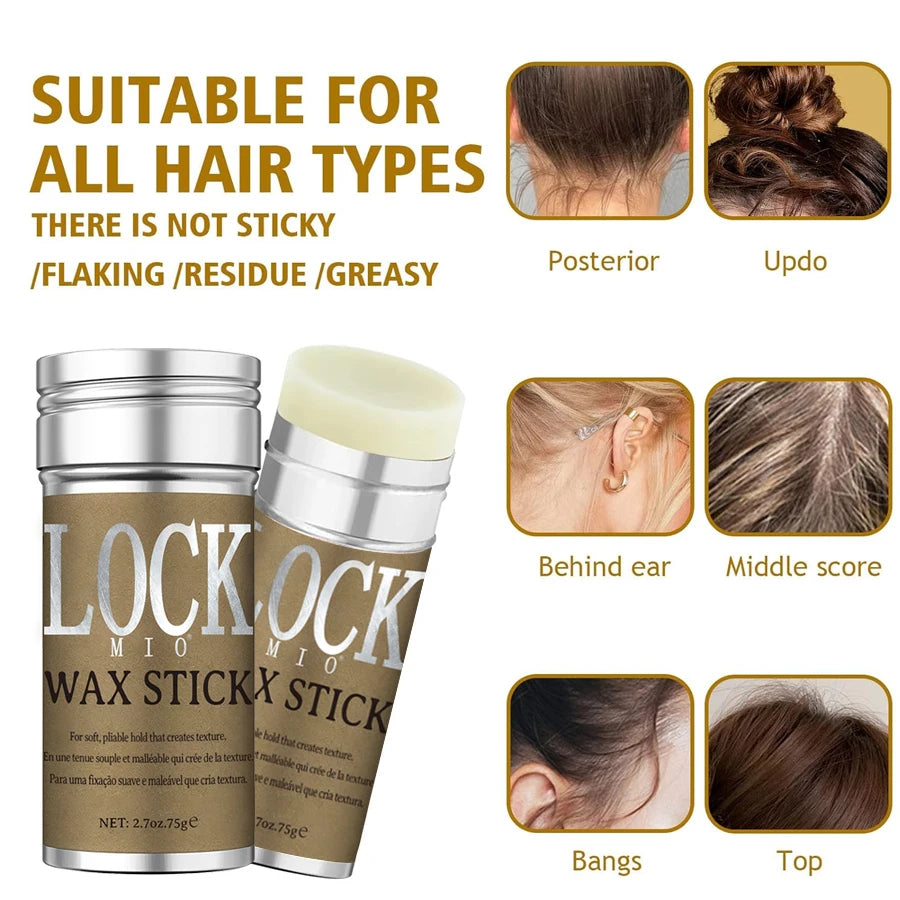 LOCKMIO Hair Wax Stick — Kids, Women & Natural Wigs