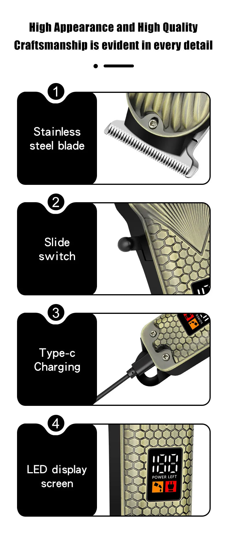 Wingsboro Complete Professional Barber Kit