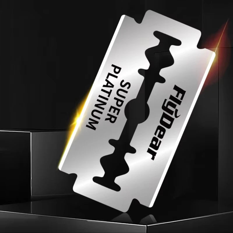 Safety Double-Edge Razor Blades — Professional Barber Pack, 10–50 Blades