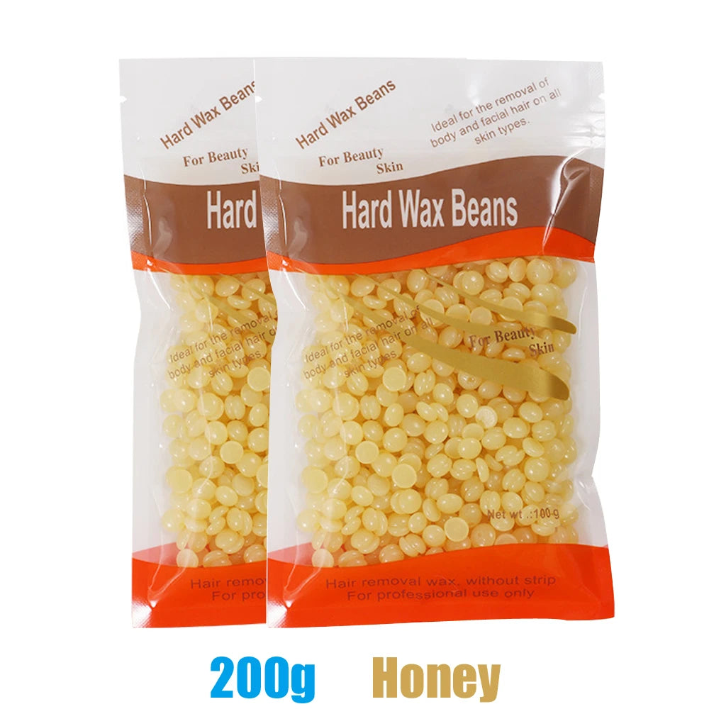200ml Wax Heater Machine — EU & US Plug, Wax Beans Kit