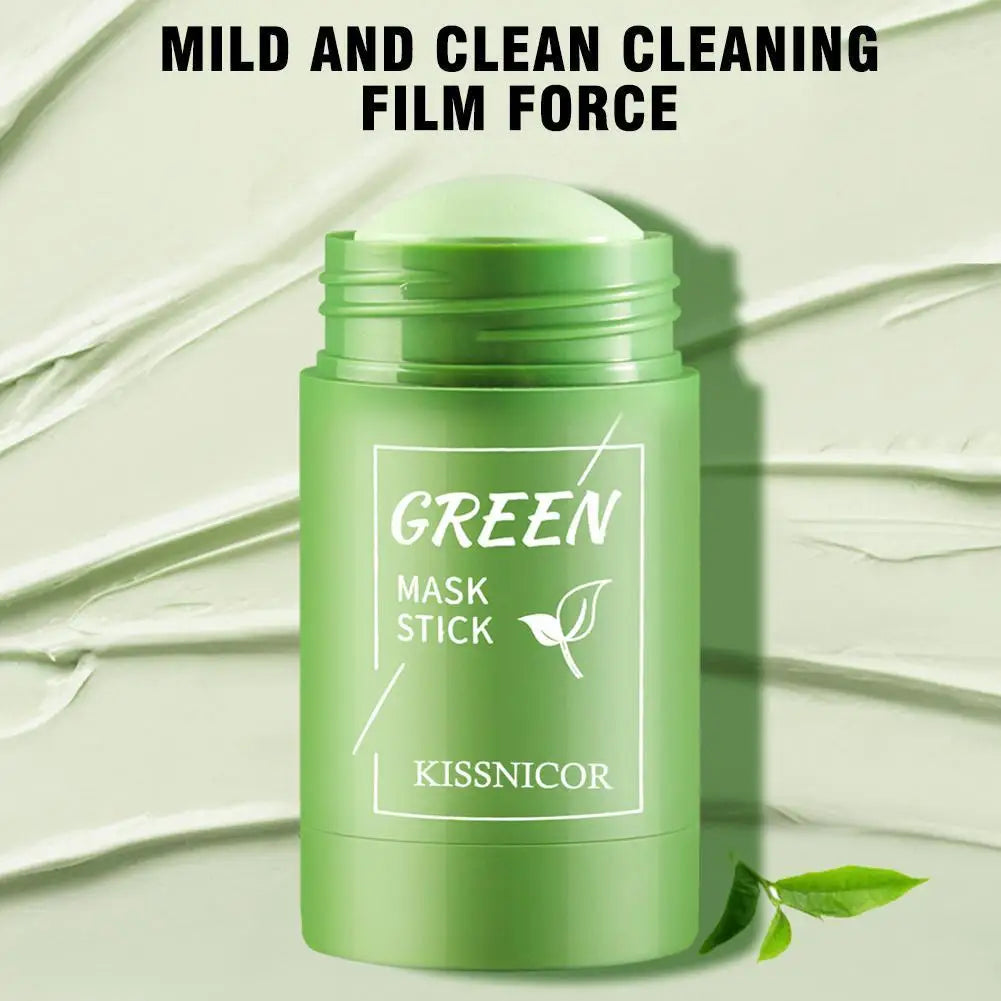 Green Tea Antioxidant Clay Mask Stick — Purifying and Brightening
