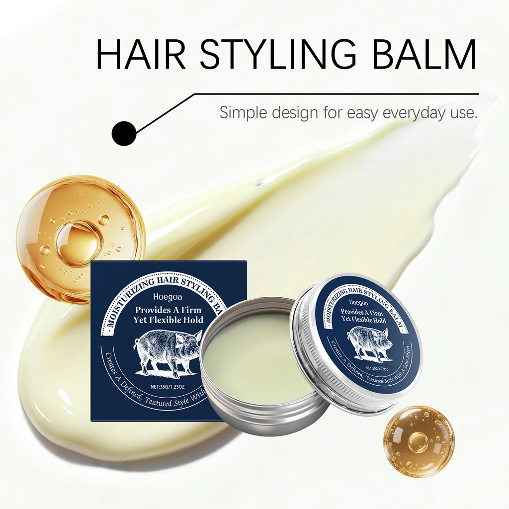 Jaysuing Beeswax Hair Pomade — Low Shine, Strong Hold
