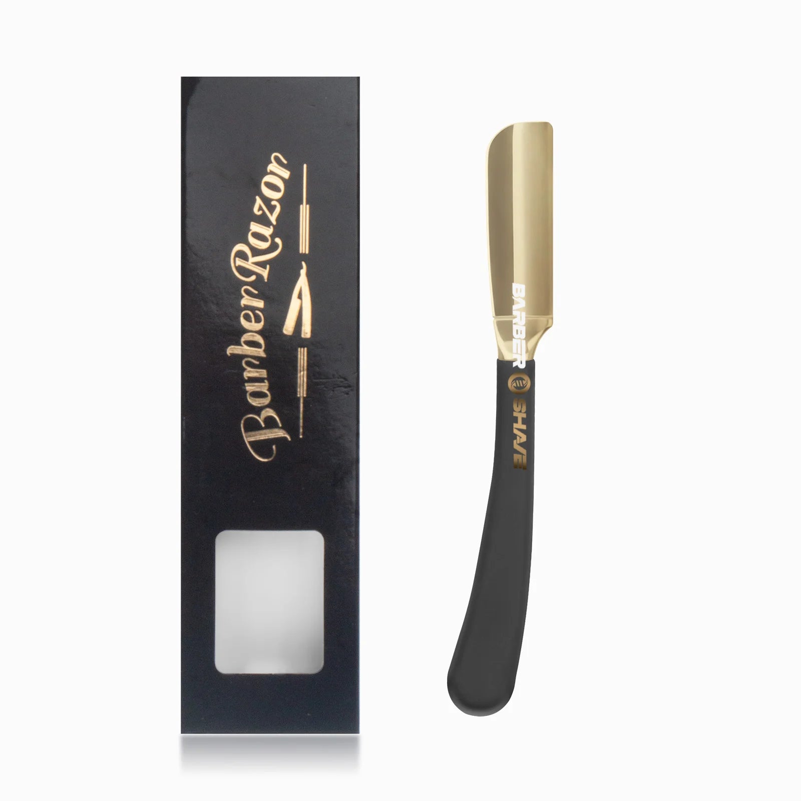 Professional Barber Razor — Gold & Silver Finish with Gift Options