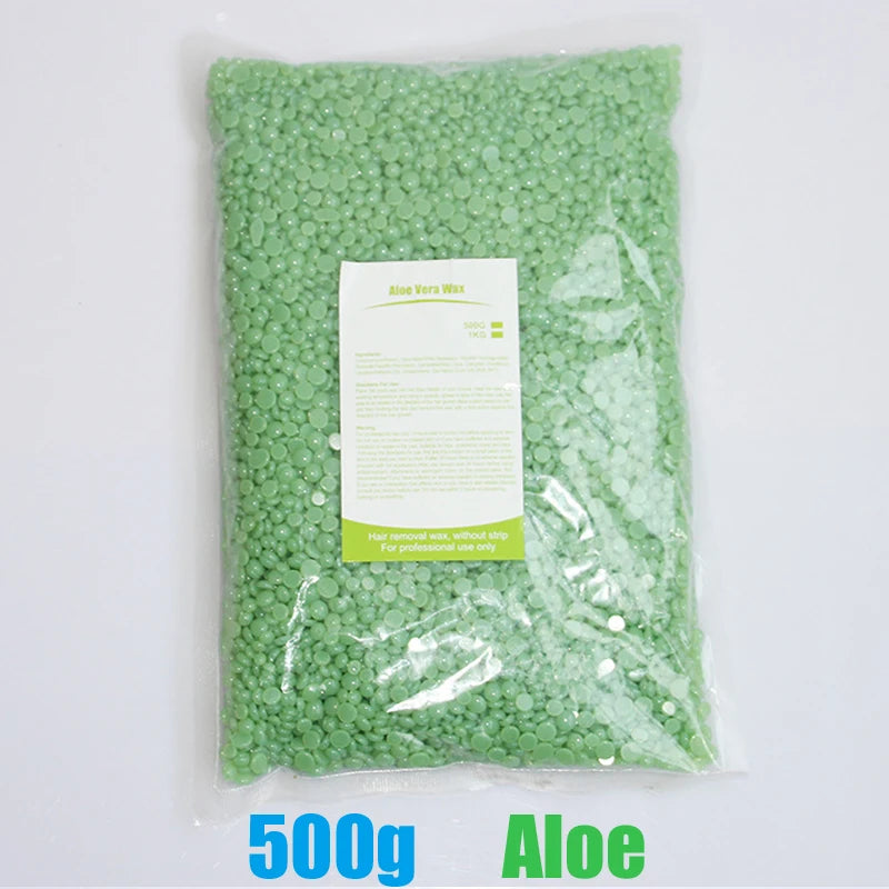 Hard Wax Beans — 50g to 500g, Brazilian & Lavender Scents