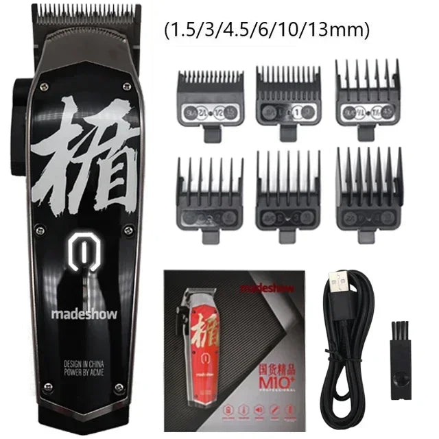 Madeshow M10 Adjustable Cordless Barber Clipper