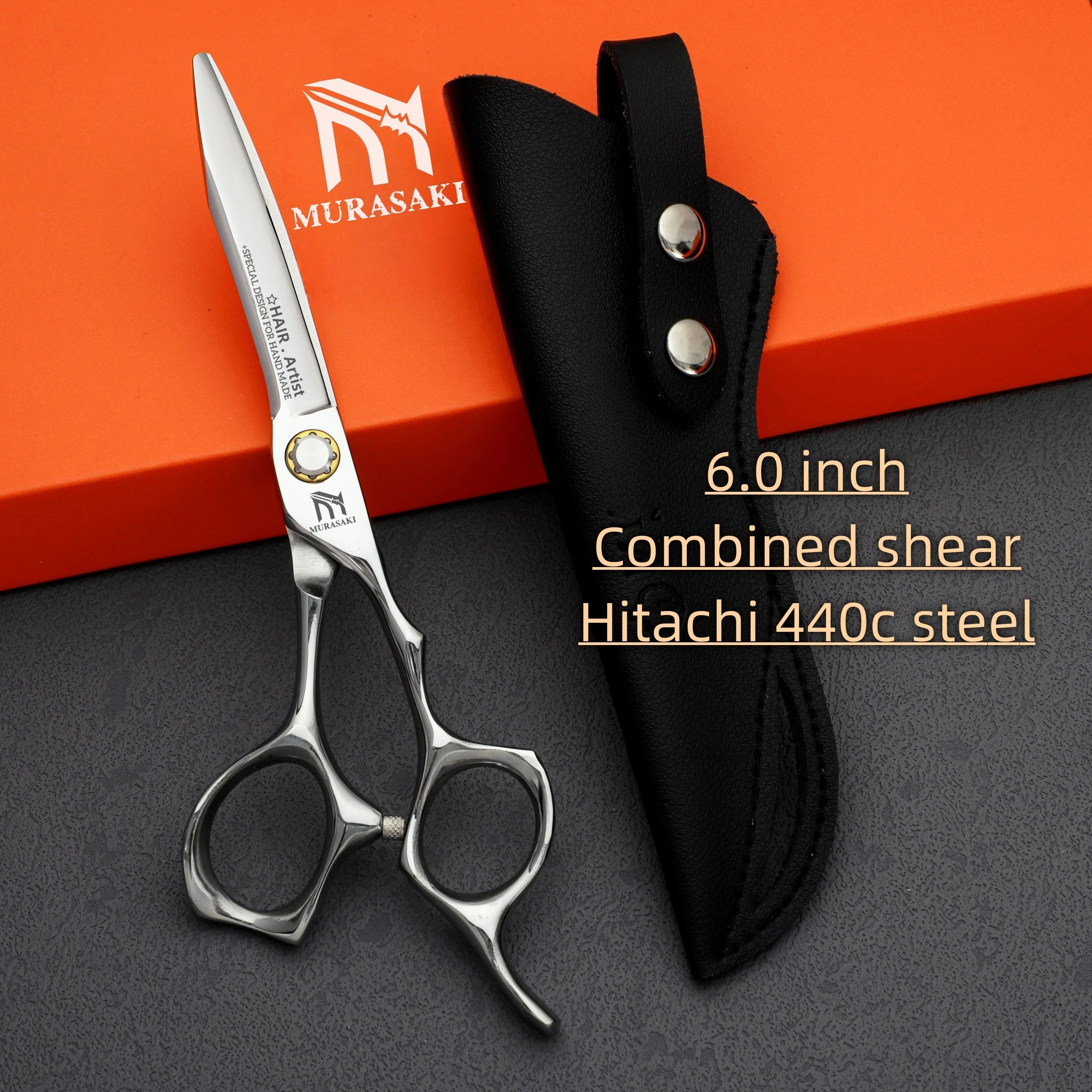 JIXIU Japan 440C Barber Scissors — 6.0" to 6.8" Set