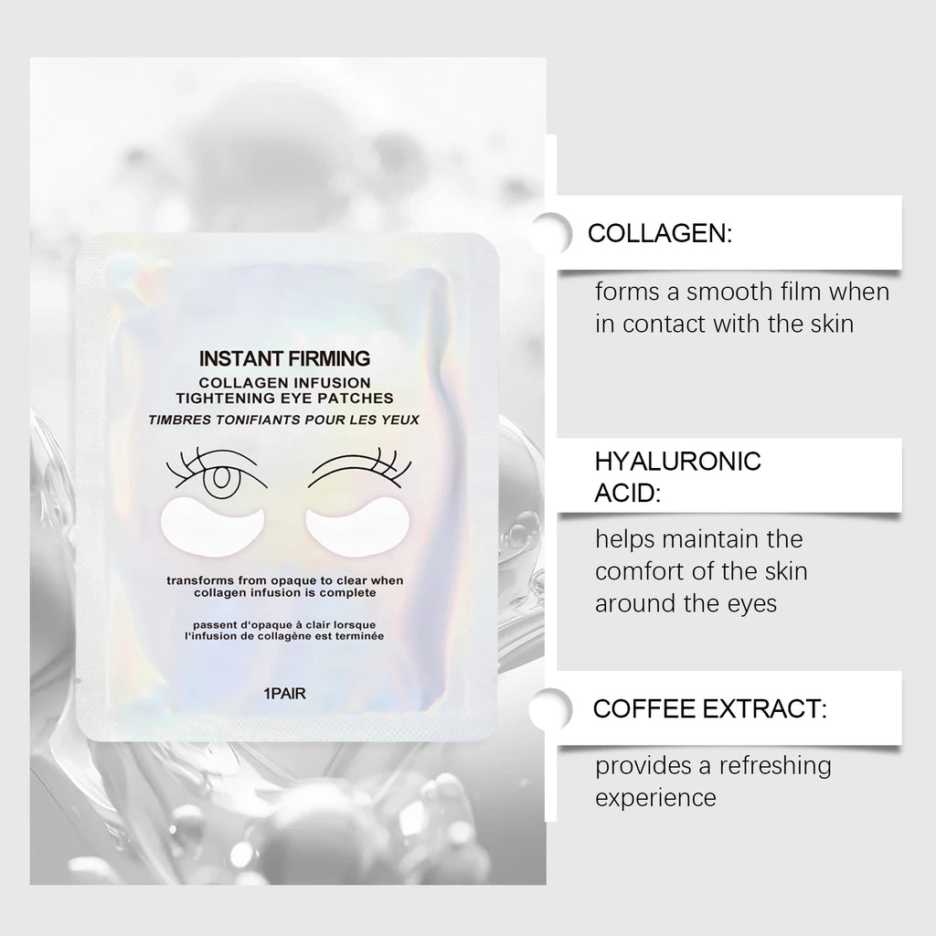 Collagen Under-Eye Patches — Lash Extension Isolation and Anti-Aging