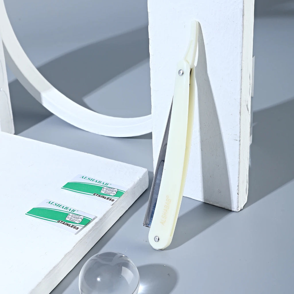 Double-Edge Straight Razor Set — 2 Blades Included