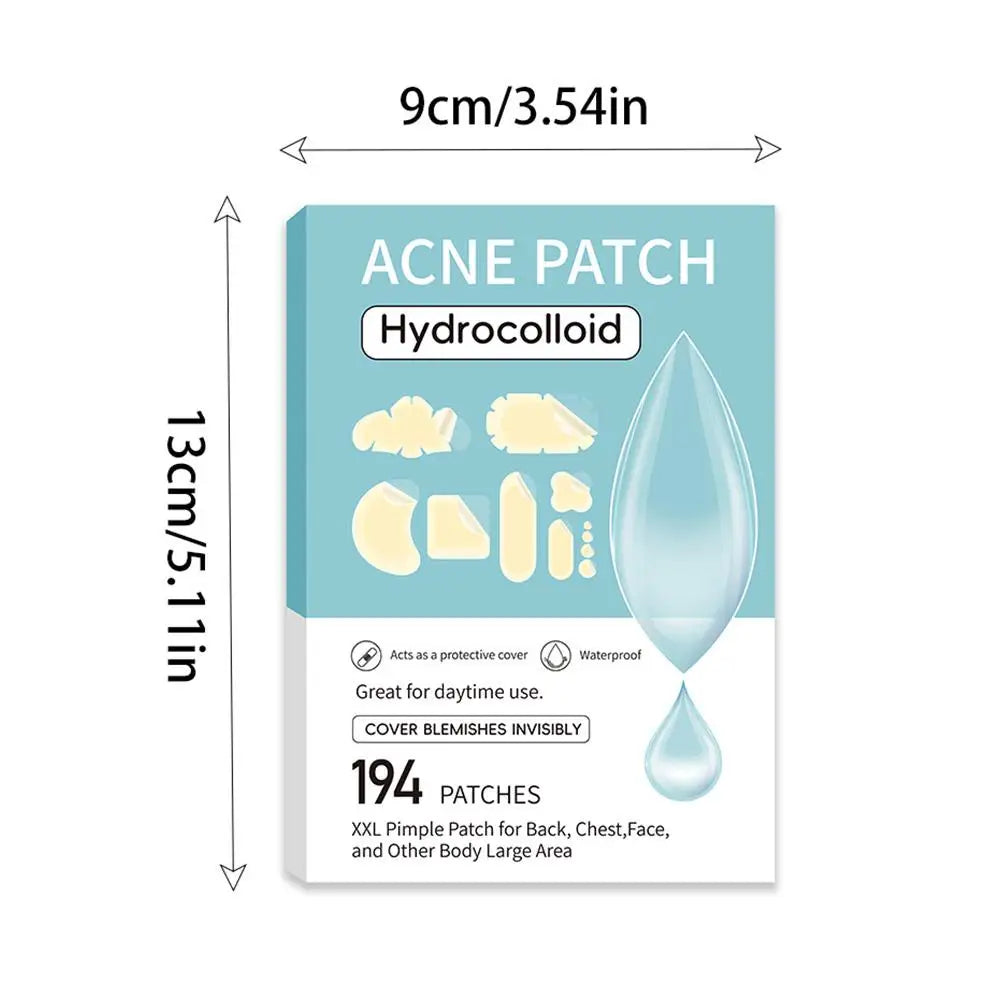 Large-Capacity Pimple Patch Set — Multi-Size Hydrocolloid Value Pack