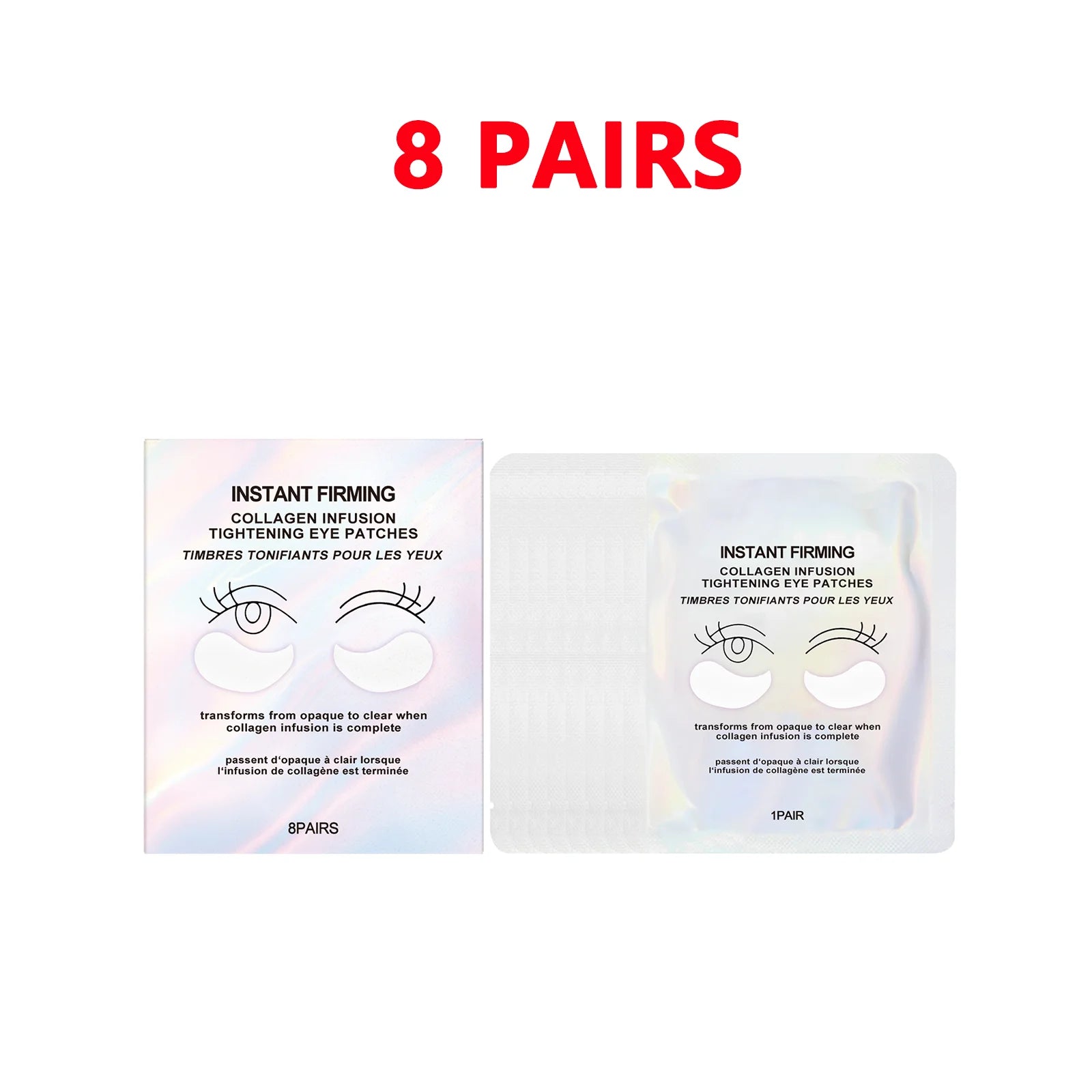 Collagen Under-Eye Patches — Lash Extension Isolation and Anti-Aging