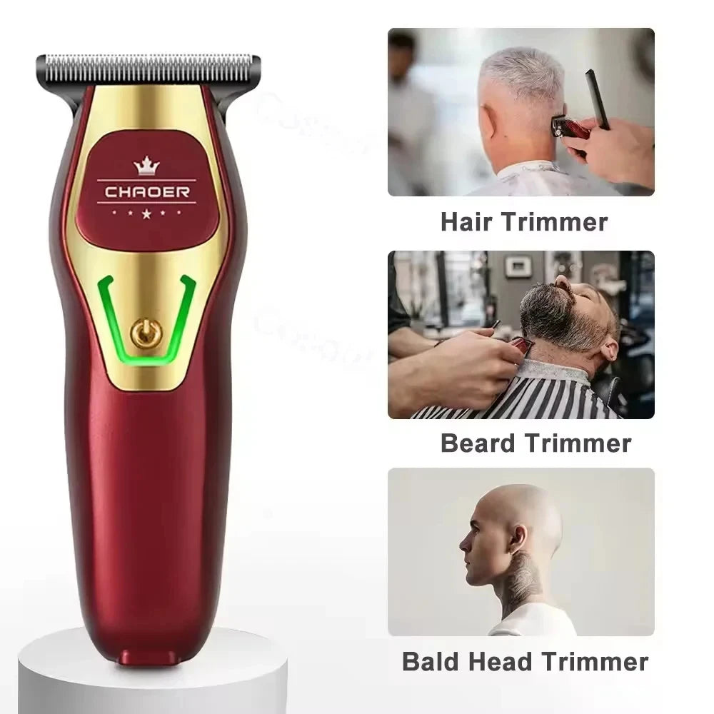 Mini Portable Bald Head Clipper — Cordless, 180min Runtime