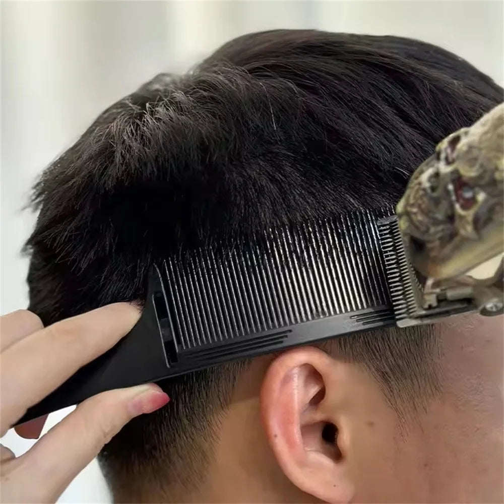 Curved Hair Clipping Comb — Fade & Taper Blending, 6 Styles
