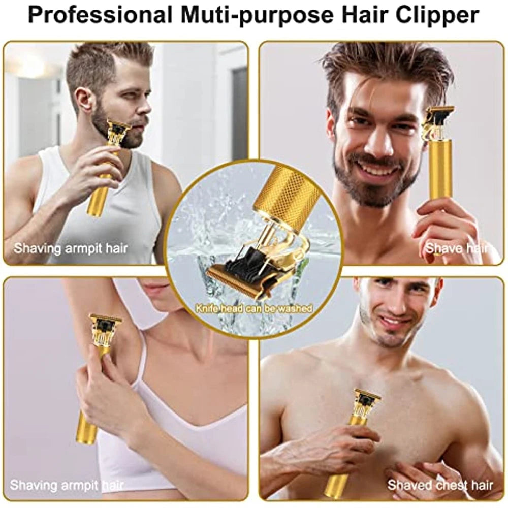 FKIV T9 Vintage Rechargeable Barber Clipper