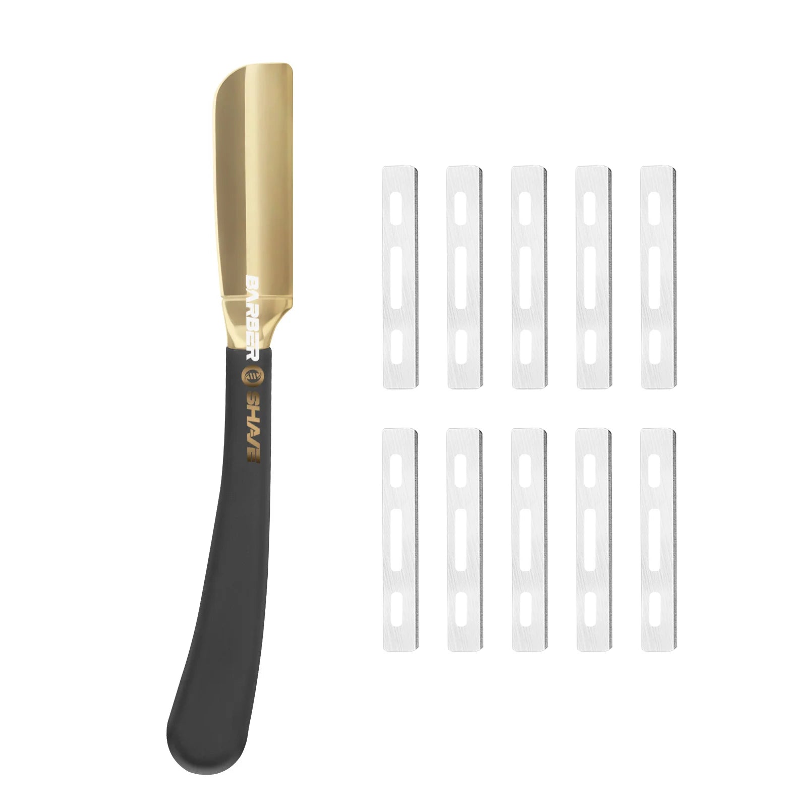 Professional Barber Razor — Gold & Silver Finish with Gift Options