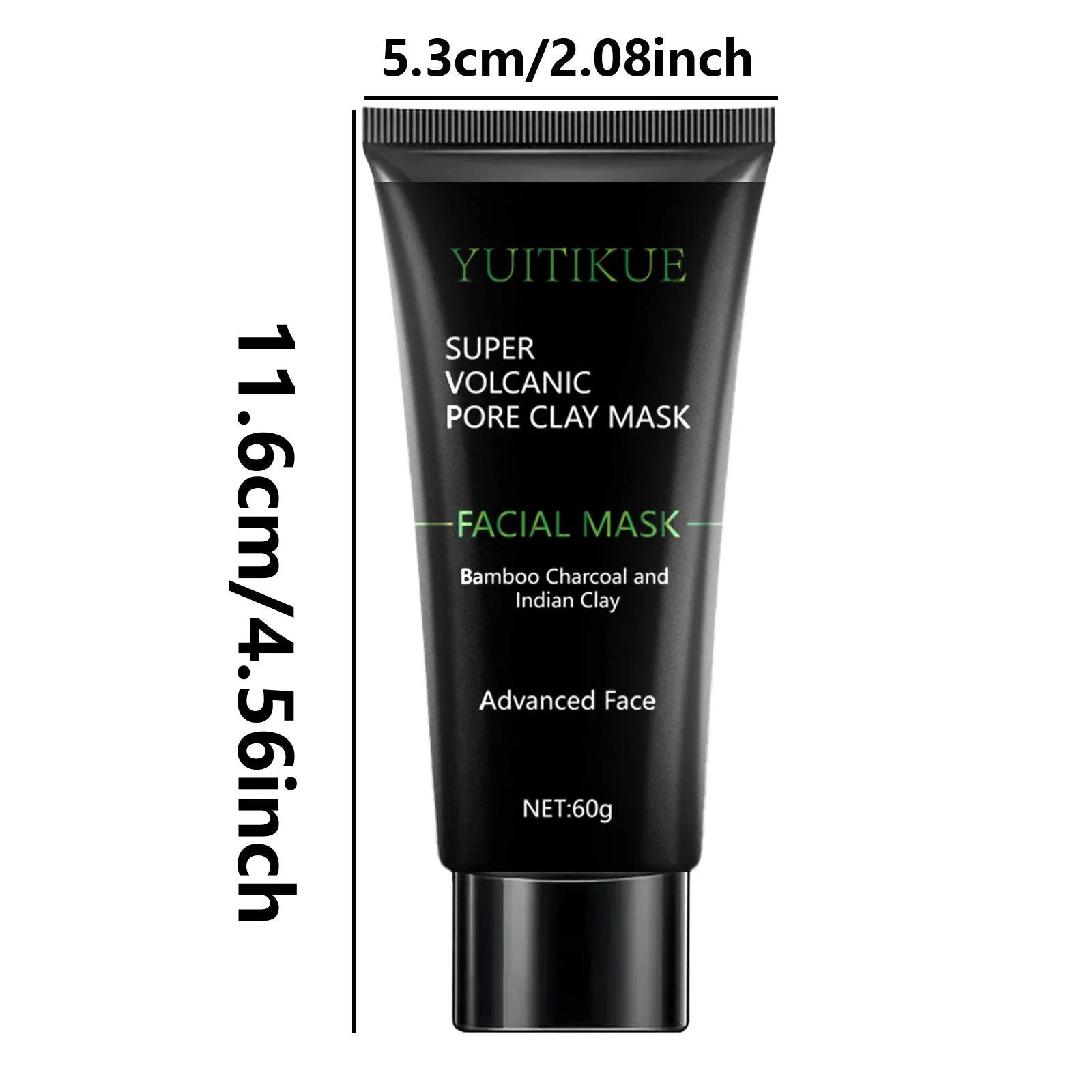 YUITIKUE Volcanic Pore Clay Mask — Deep Cleanse & Oil Control