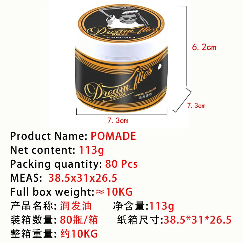 Vintage Style Men's Pomade — Classic Shine, All-Day Hold