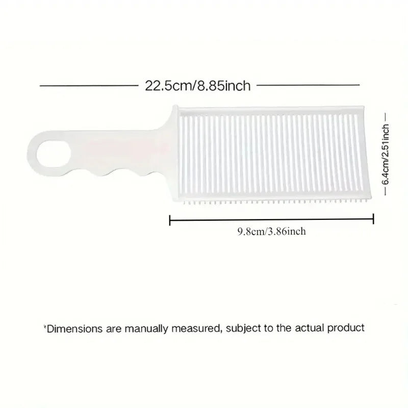 Wide Flat-Top Barber Comb — 22.5cm Professional Fade Comb