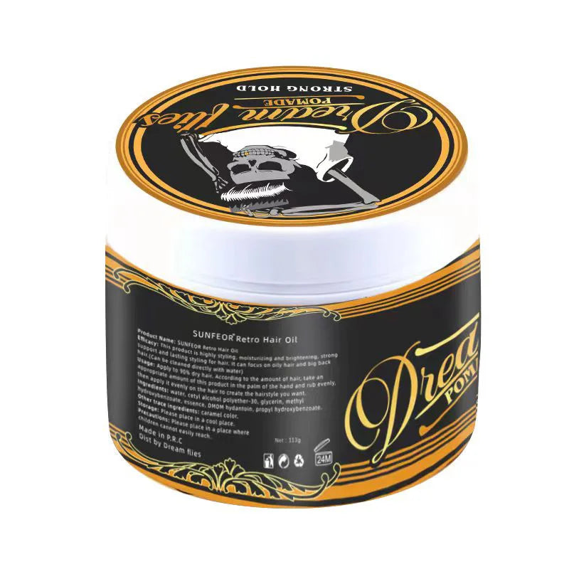 Vintage Style Men's Pomade — Classic Shine, All-Day Hold