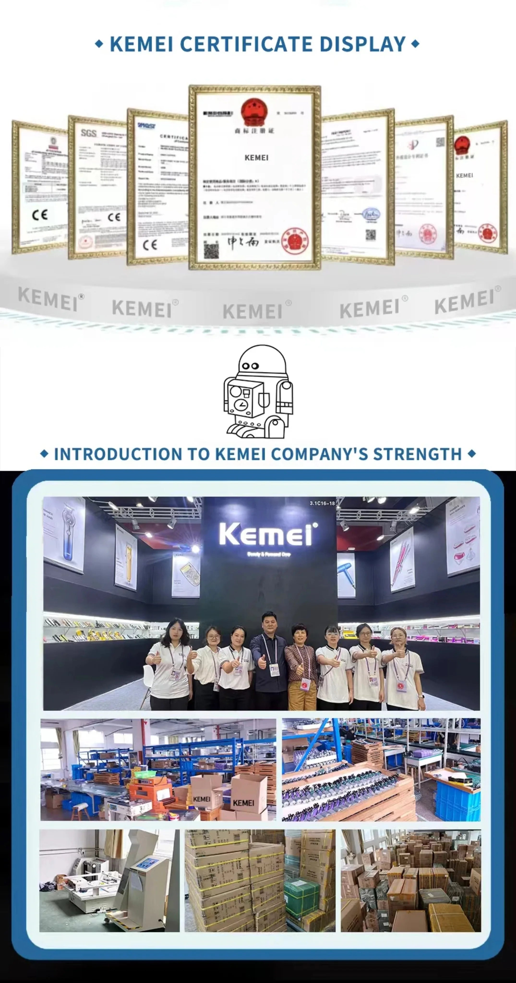 Kemei KM-2131 Premium Barber Set